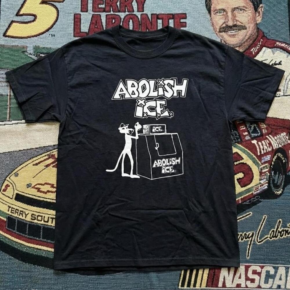 Abolish Ice Black T-Shirt